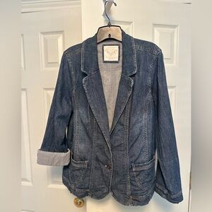 Sonoma Dark Blue Jean Jacket size L